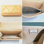 Chanel 19 Lambskin Long Wallet Beige — view 4