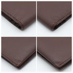 Hermes Bearn Classic Courchevel Brown Wallet — view 9