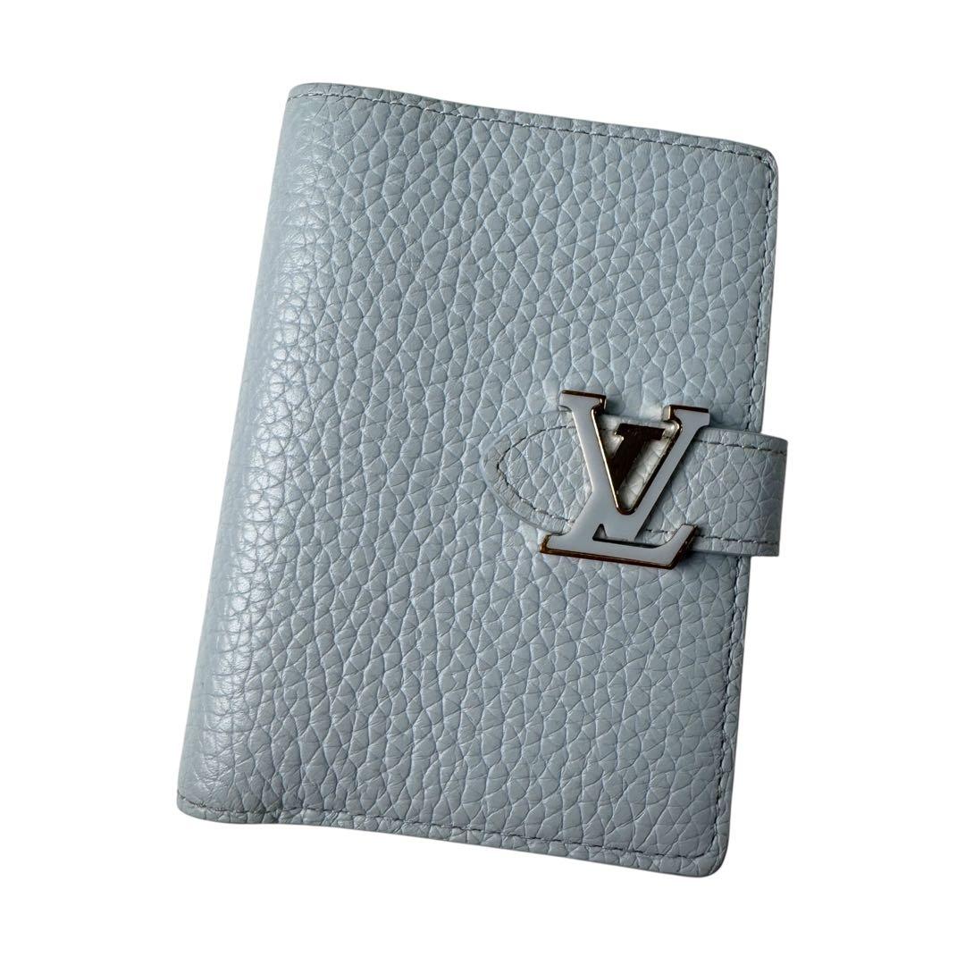Louis Vuitton Vertical Compact Wallet Capucines Bifold