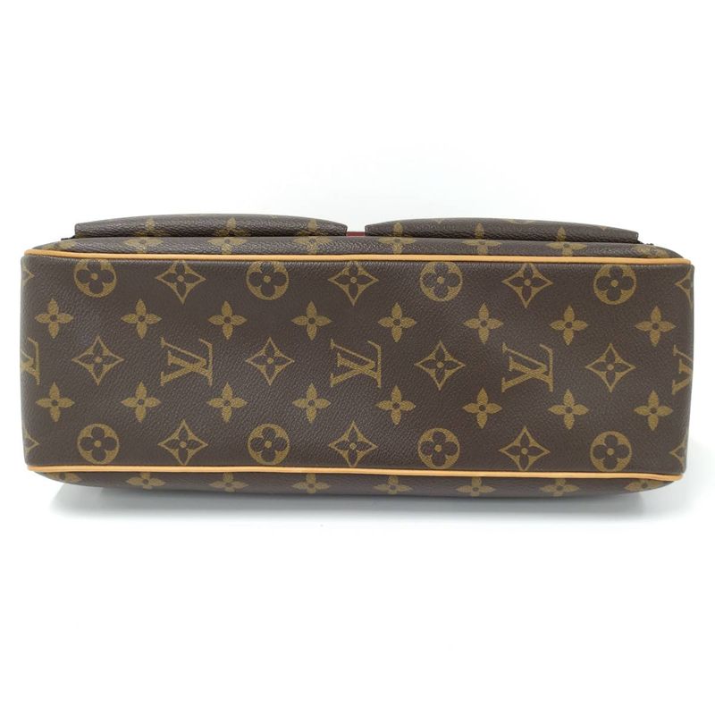 Louis Vuitton Vivacite GM Handbag Monogram Brown — view 7