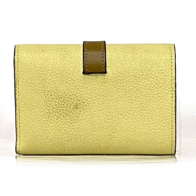 Loewe Trifold Wallet Yellow Anagram — view 3