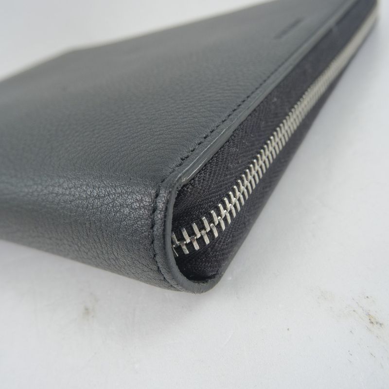 Dior Homme Document Case Calf Black Clutch Bag — view 5