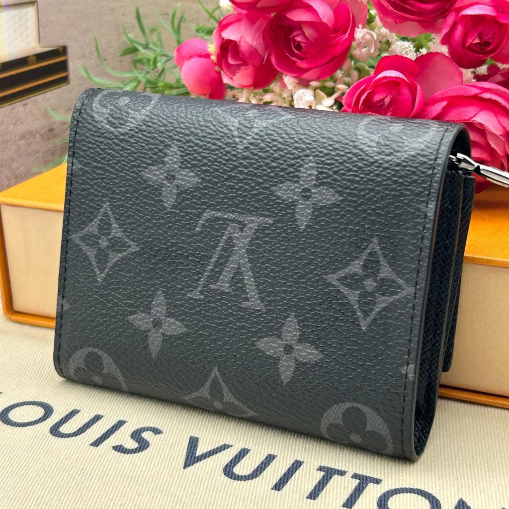Louis Vuitton Monogram Eclipse Victor Wallet Folded — view 2