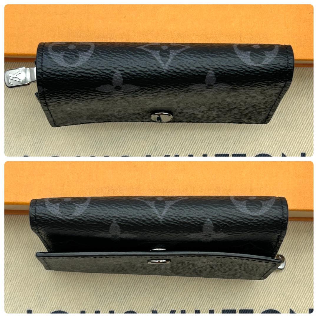 Louis Vuitton Monogram Eclipse Victor Wallet Folded — view 3