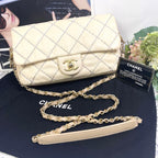 Chanel Quilted Double Flap Bag Chain