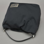 Fendi Handbag Jersey Black Silver — view 5
