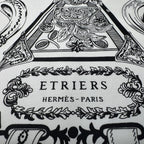 Hermes Carre 55 Armor Etriers Bandana Scarf — view 4