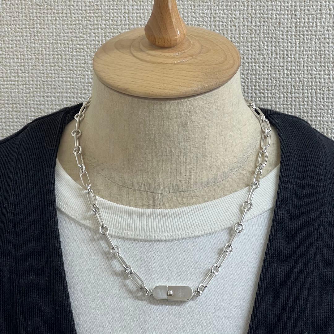 Gucci Tom Ford Era Oval Link Necklace — view 7