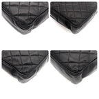 Chanel Quilted Tote Bag Chain Lambskin Black — view 8