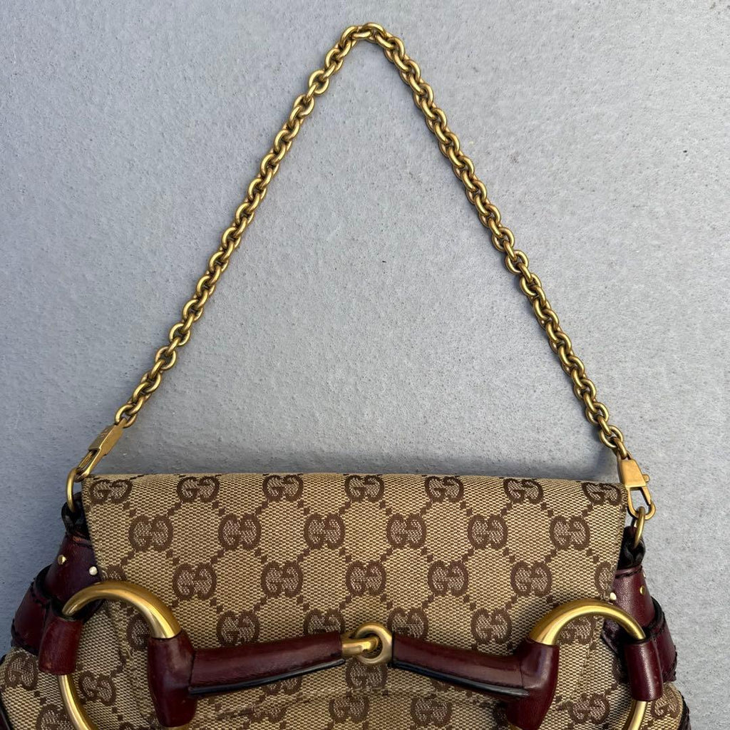 Gucci Tom Ford Era Horsebit Chain Clutch — view 5