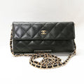 Chanel Caviar Quilted Wallet Black