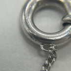 Loewe Anagram Toggle Necklace Silver — view 7