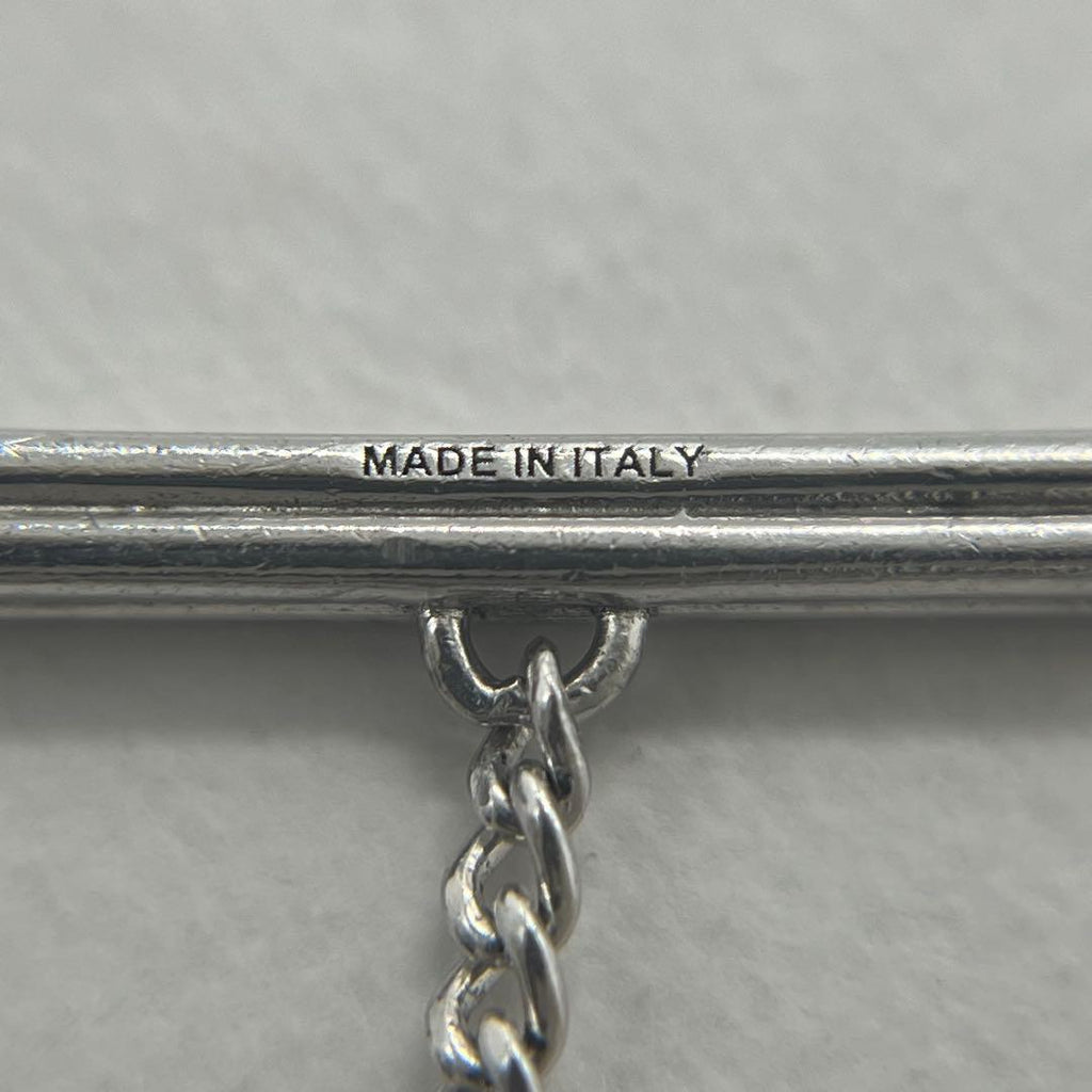 Loewe Anagram Toggle Necklace Silver — view 8