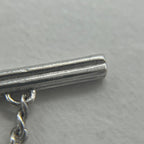 Loewe Anagram Toggle Necklace Silver — view 9