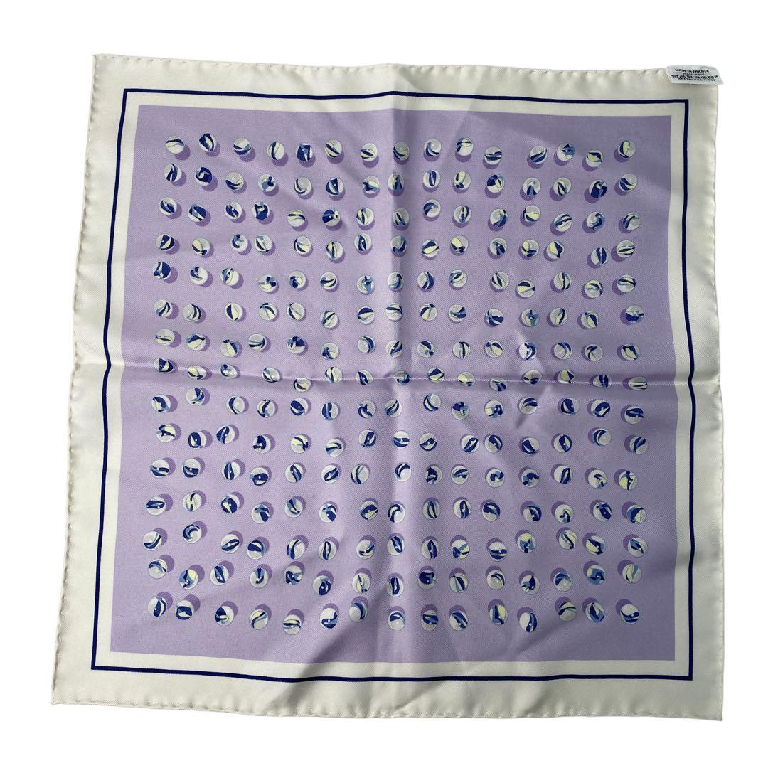 Hermes Gavroche Carre 45 Marble Scarf Bandana Silk — view 4