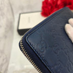 Gucci Guccissima Wallet Yankees Collaboration Navy — view 7