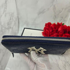Gucci Guccissima Wallet Yankees Collaboration Navy — view 9