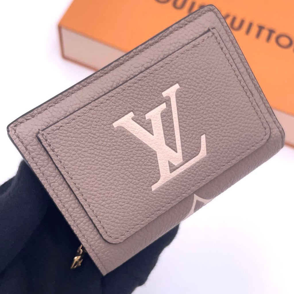Louis Vuitton Monogram Empreinte Bicolor Clair Bifold Wallet