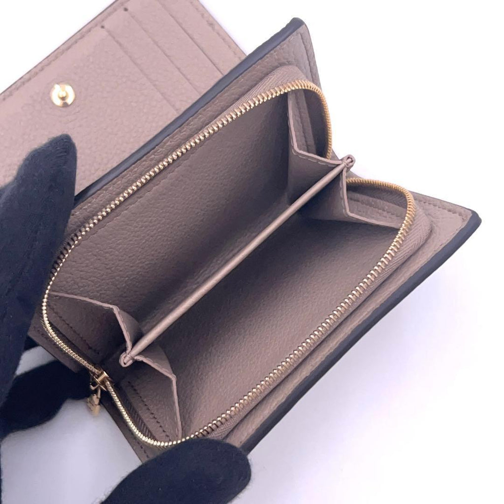 Louis Vuitton Monogram Empreinte Bicolor Clair Bifold Wallet — view 5