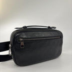 Louis Vuitton Damier Infini Ambler Black Belt Bag — view 3