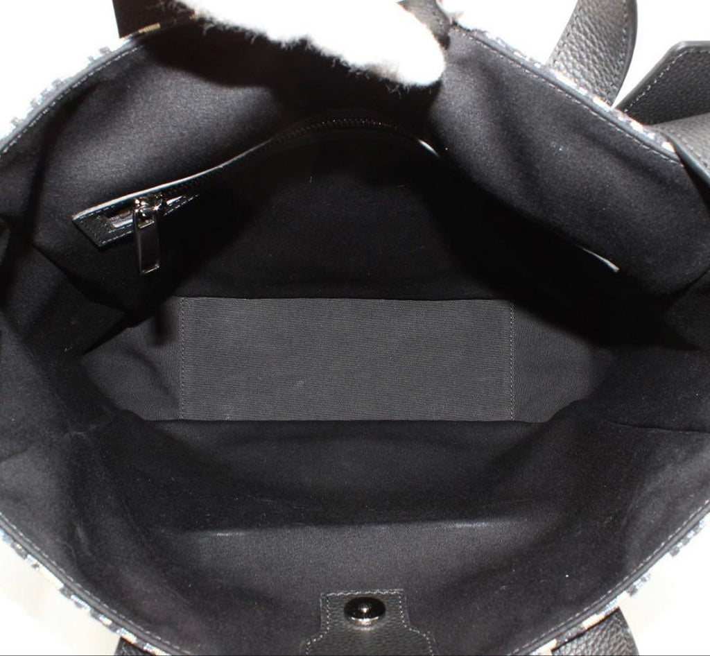 Dior Oblique Saddle Tote : Navy