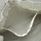 Hermes New Fourre Tout MM Tote Canvas Gray Black — view 7