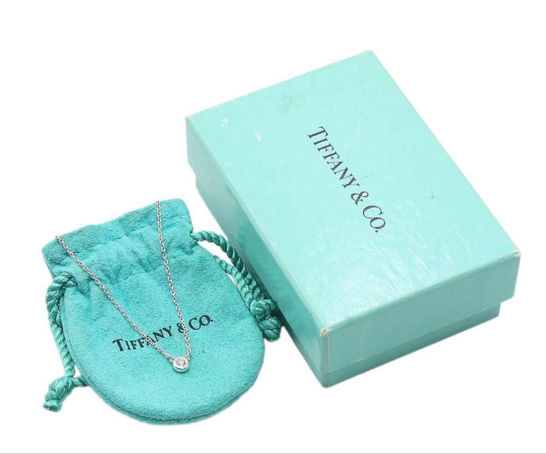 Tiffany & Co Diamond by the Yard Chain Necklace — view 2