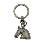 Hermes Horse Head Key Ring Charm Key Holder