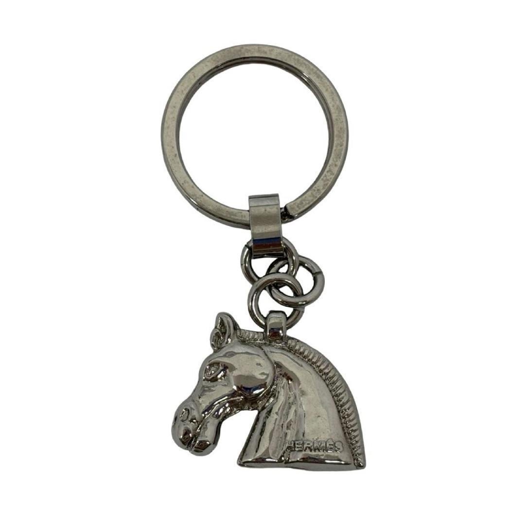 Hermes Horse Head Key Ring Charm Key Holder