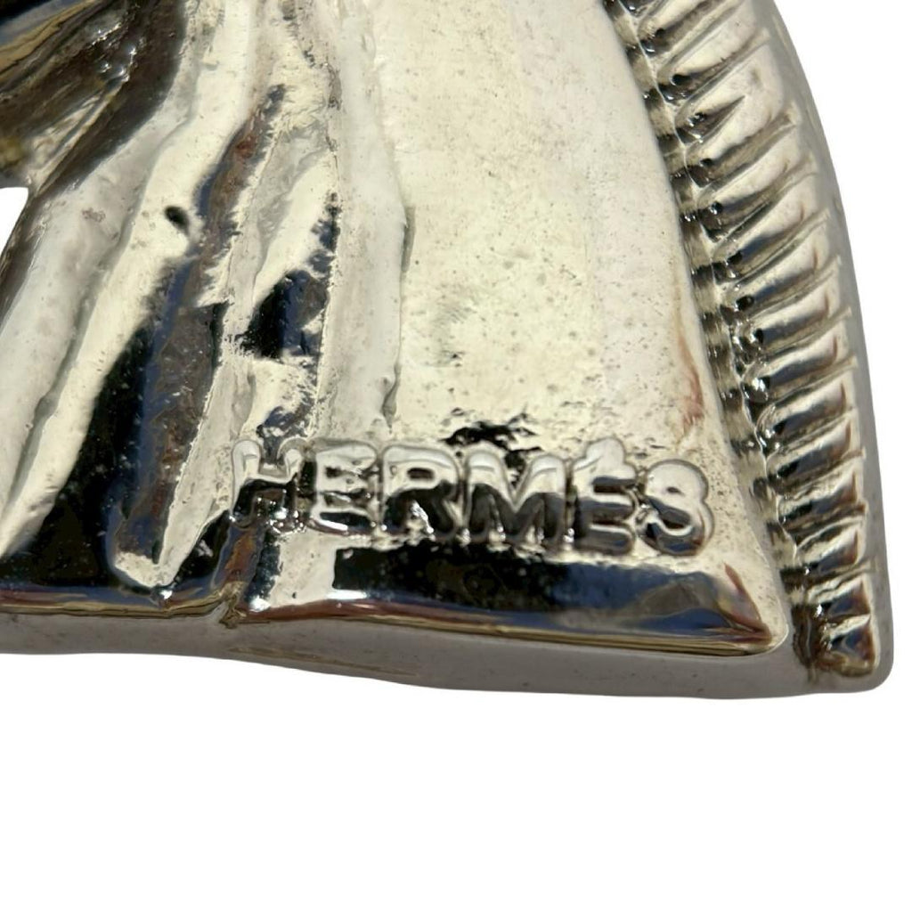 Hermes Horse Head Key Ring Charm Key Holder — view 3