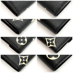 Louis Vuitton Wallet Portefeuille Sarah Bicolor Black — view 8