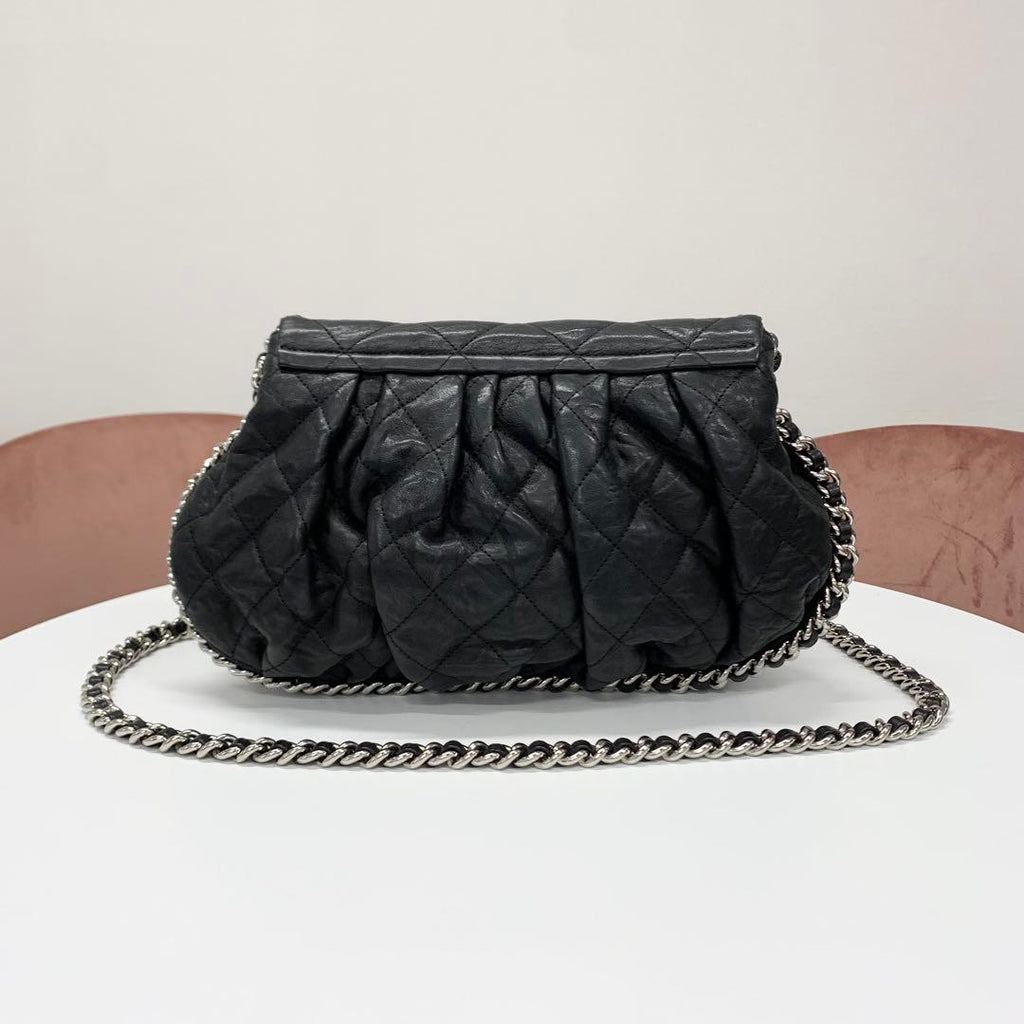 Chanel Quilted Lambskin Chain Around Shoulder — view 3