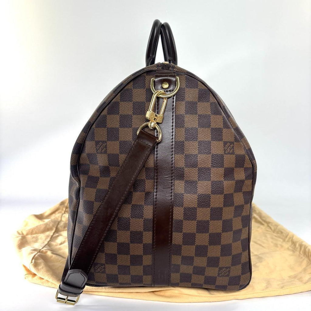 Louis Vuitton Damier Keepall Bandouliere 55 Boston — view 4