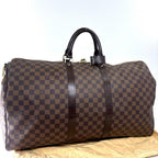 Louis Vuitton Damier Keepall Bandouliere 55 Boston — view 5