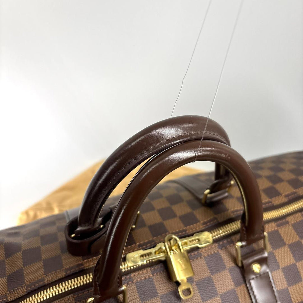 Louis Vuitton Damier Keepall Bandouliere 55 Boston — view 6