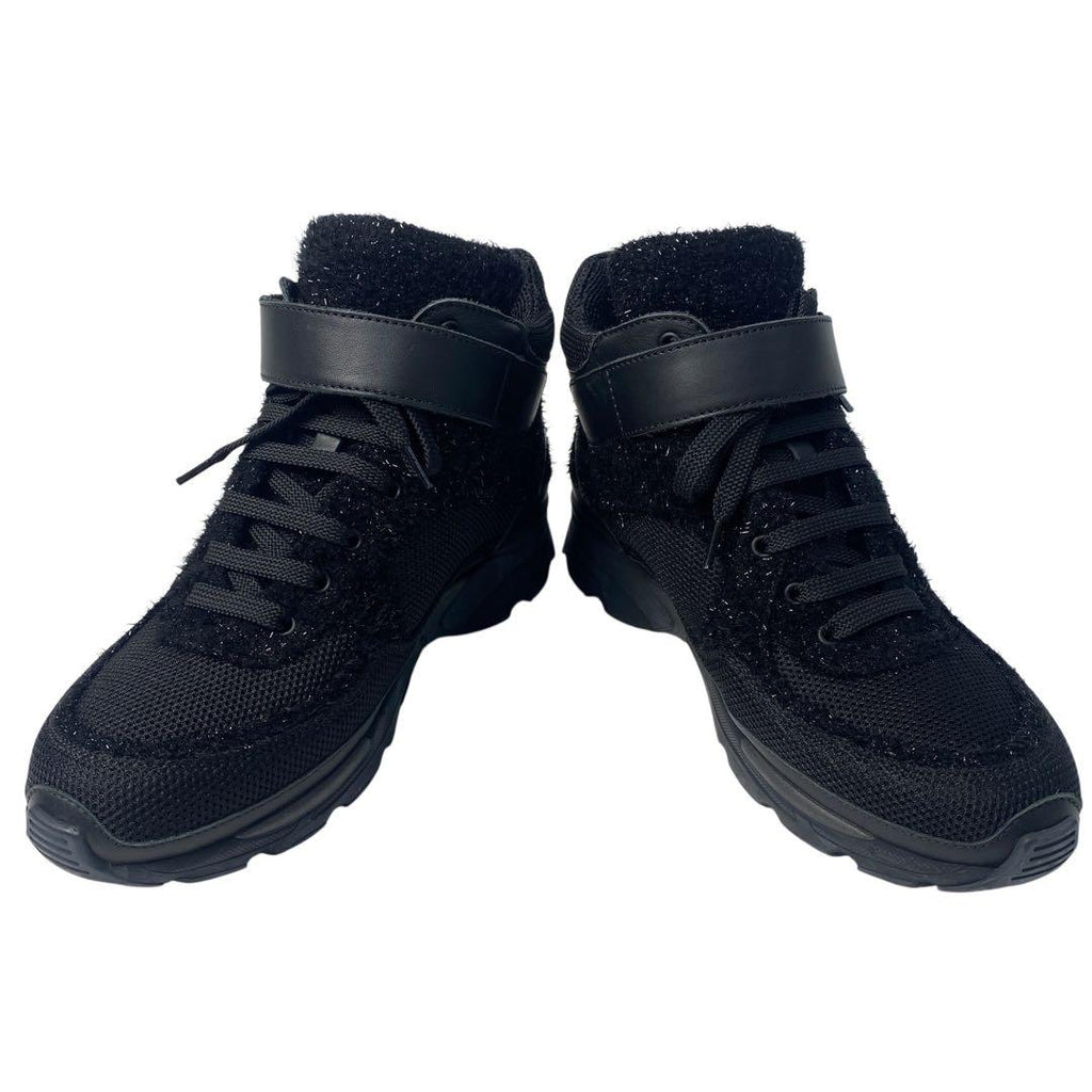 Chanel High Cut Sneakers Omnibus 35