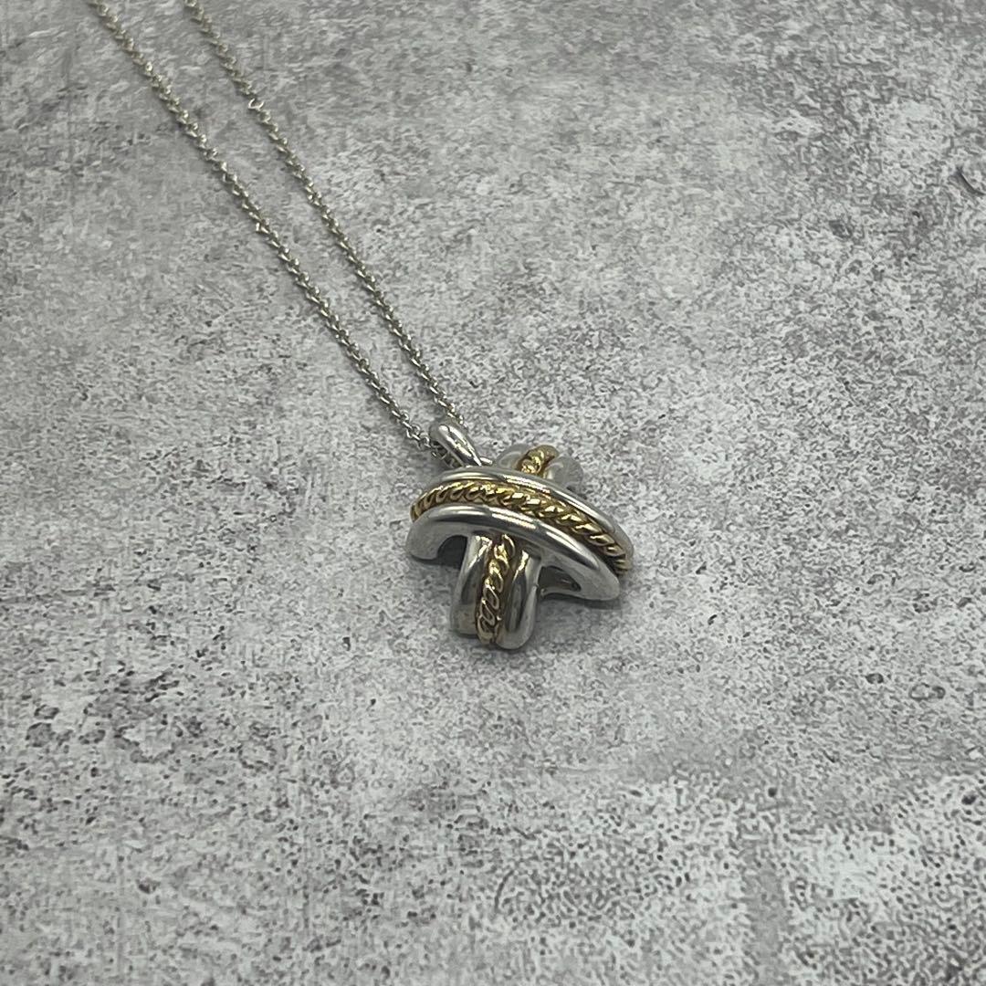 Tiffany & Co Signature Cross Necklace Combination ludo