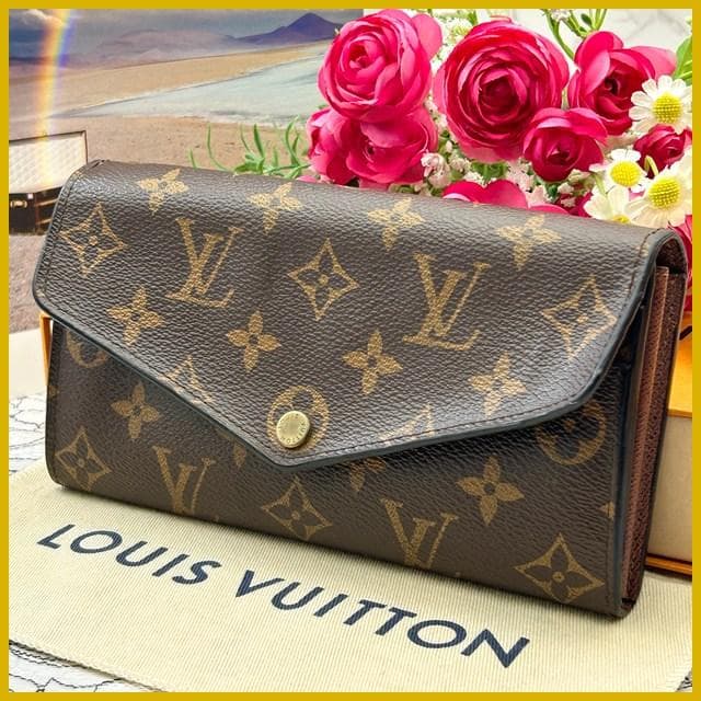 Louis Vuitton Monogram Portefeuille Sarah Wallet