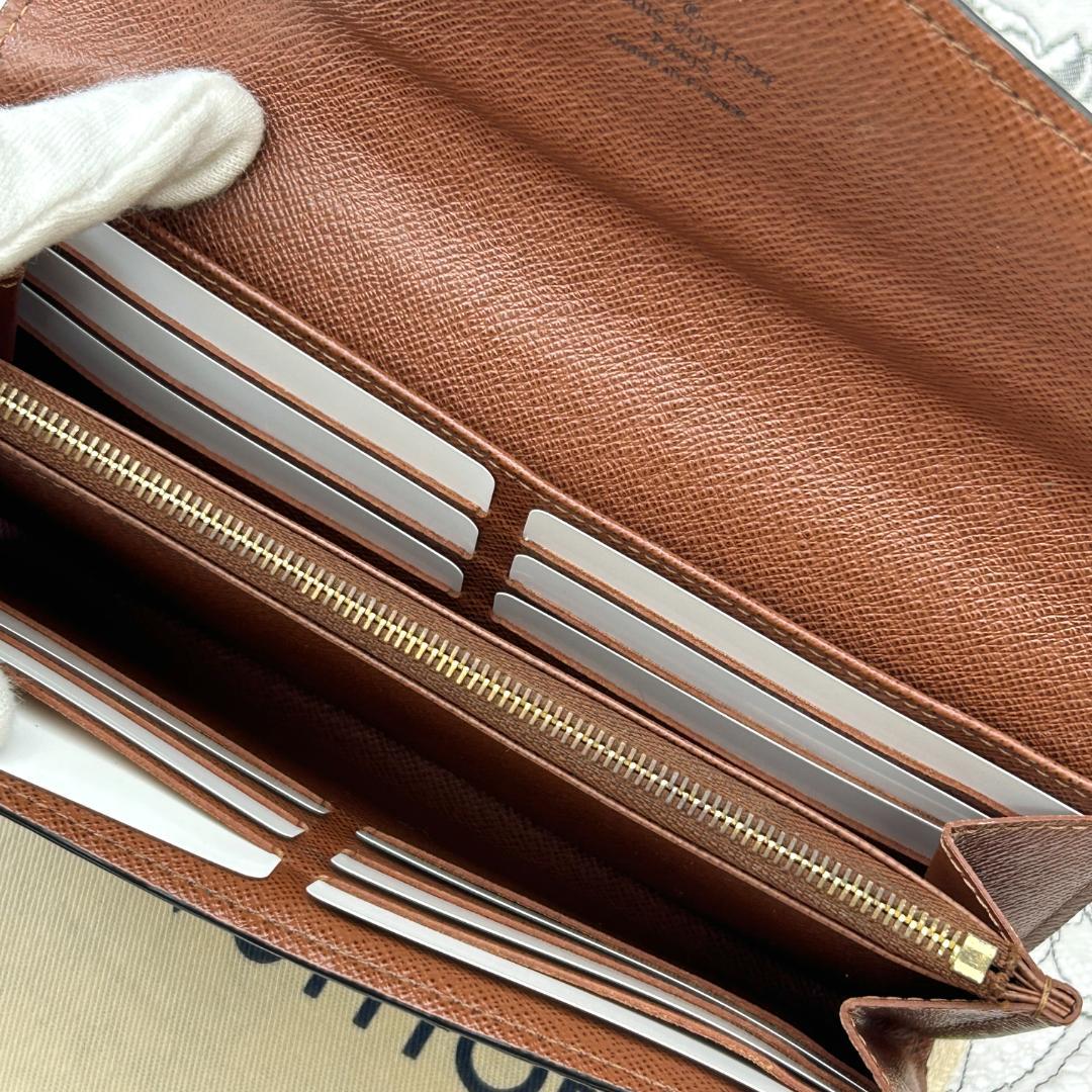 Louis Vuitton Monogram Portefeuille Sarah Wallet — view 7