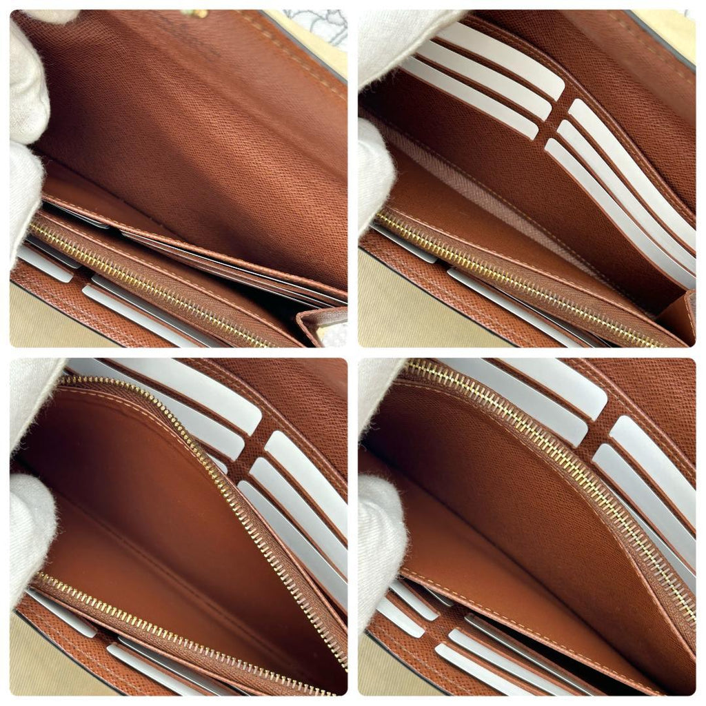 Louis Vuitton Monogram Portefeuille Sarah Wallet — view 8