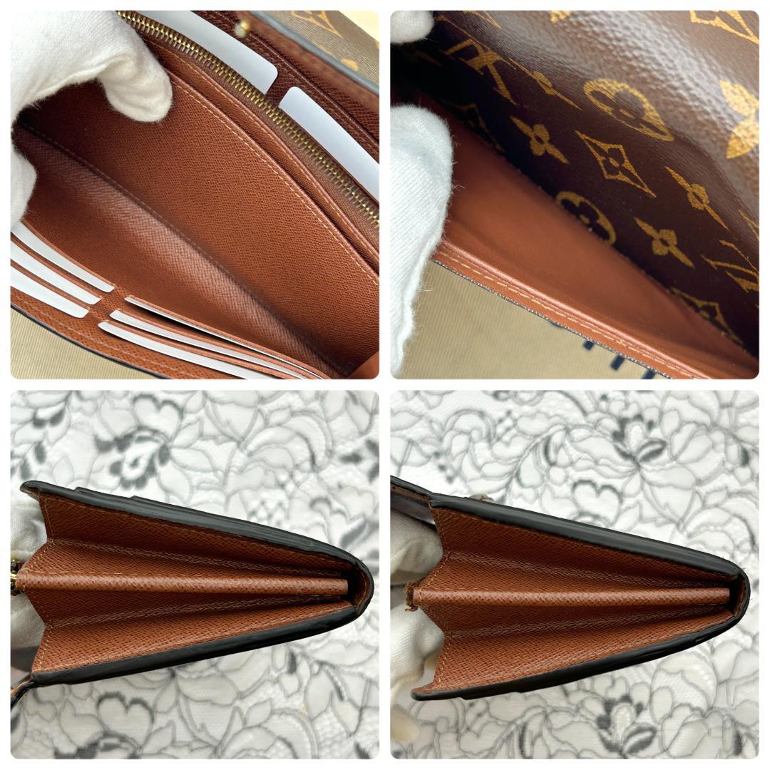 Louis Vuitton Monogram Portefeuille Sarah Wallet — view 9