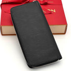 Louis Vuitton Epi Zippy Wallet Vertical Black — view 2