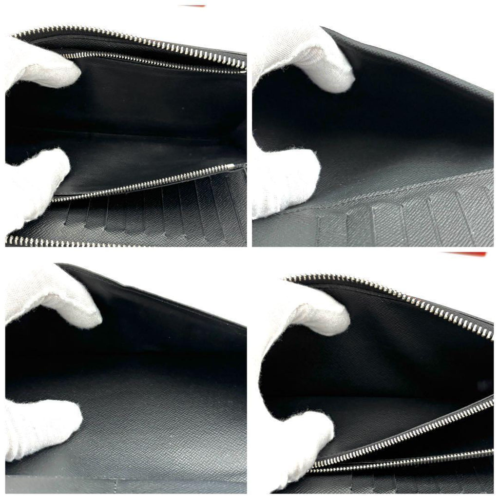 Louis Vuitton Epi Zippy Wallet Vertical Black — view 4
