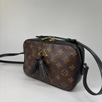 Louis Vuitton Super Shoulder Bag Monogram Saintonge Black — view 2