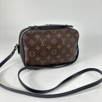 Louis Vuitton Super Shoulder Bag Monogram Saintonge Black — view 5