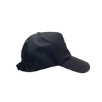Prada Logo Nylon Baseball Cap Black — view 5