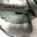 Gucci GG Shoulder Bag Patent Leather Logo Black — view 5