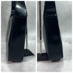 Gucci GG Shoulder Bag Patent Leather Logo Black — view 7