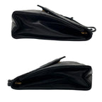 Chanel Quilted Lambskin Enamel CC Logo Shoulder — view 4