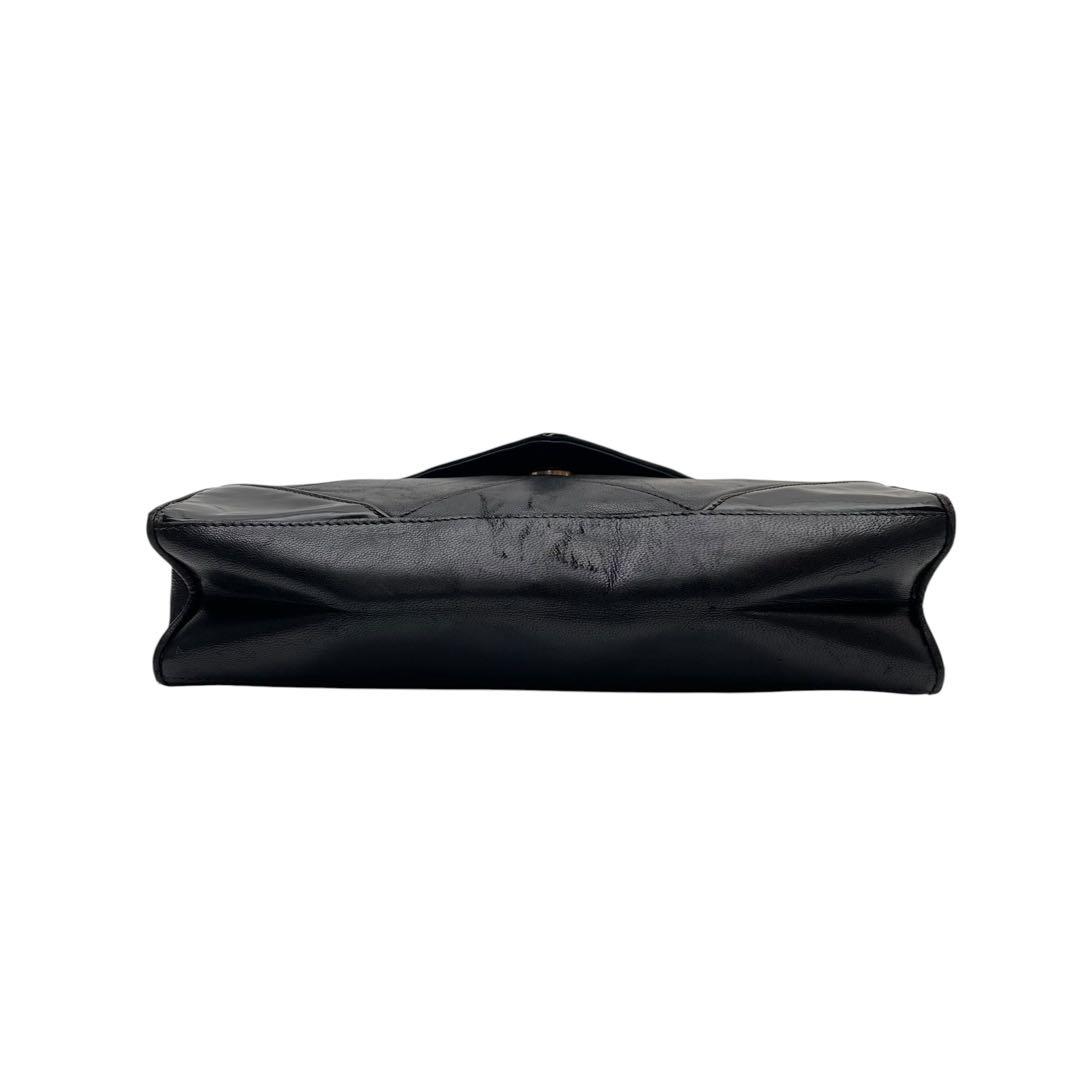 Chanel Quilted Lambskin Enamel CC Logo Shoulder — view 5